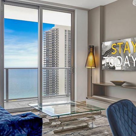 Hyde House - Luxury Waterfront 2Br 2Ba Apartment Suite With Direct Ocean View, Roof Top Pool, Resort Amenities Холивуд Екстериор снимка