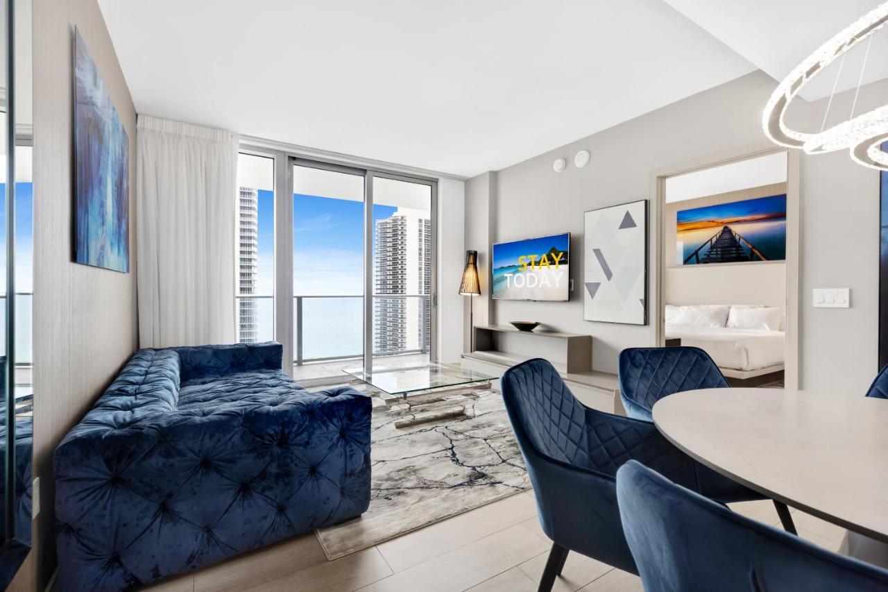 Hyde House - Luxury Waterfront 2Br 2Ba Apartment Suite With Direct Ocean View, Roof Top Pool, Resort Amenities Холивуд Екстериор снимка