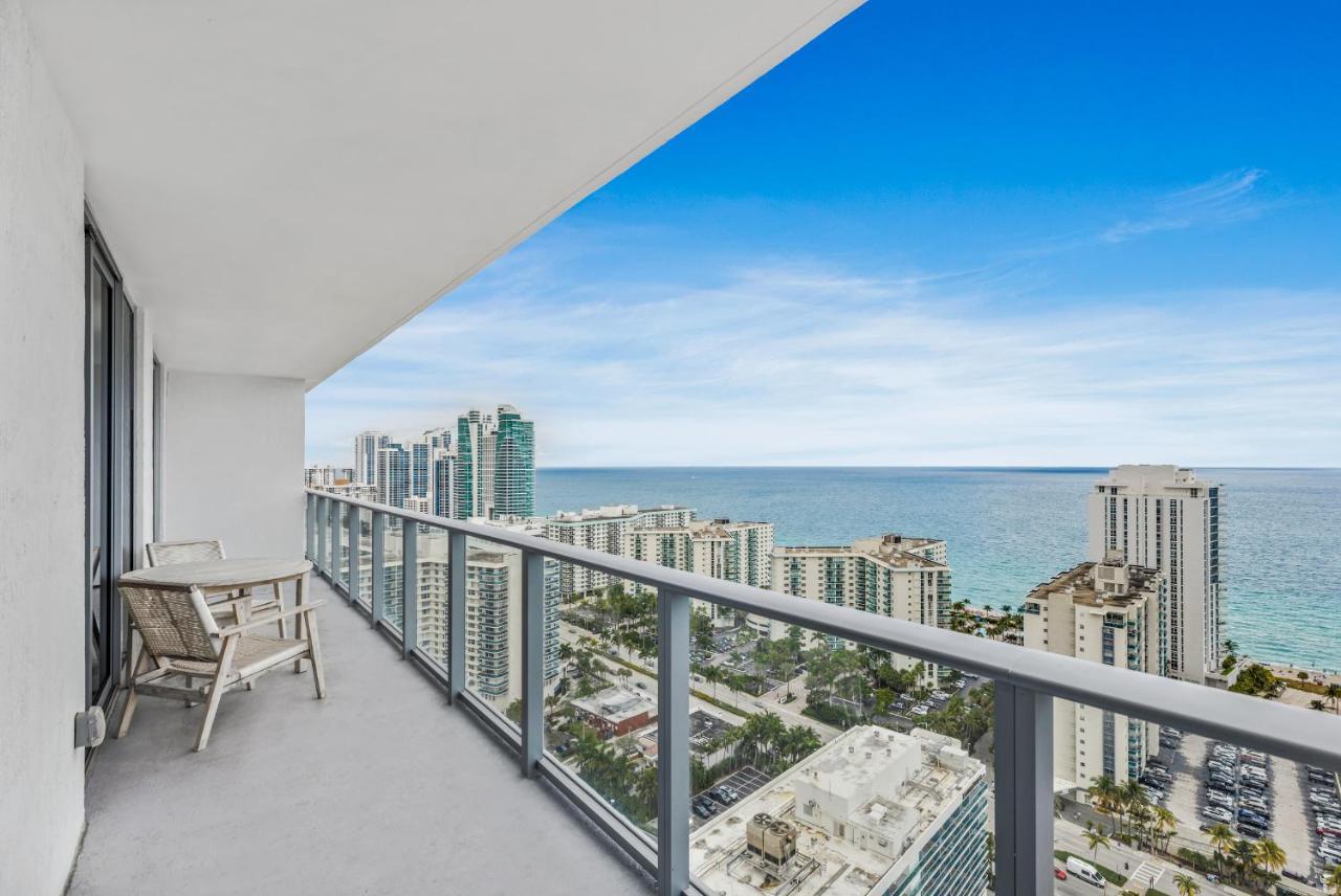 Hyde House - Luxury Waterfront 2Br 2Ba Apartment Suite With Direct Ocean View, Roof Top Pool, Resort Amenities Холивуд Екстериор снимка