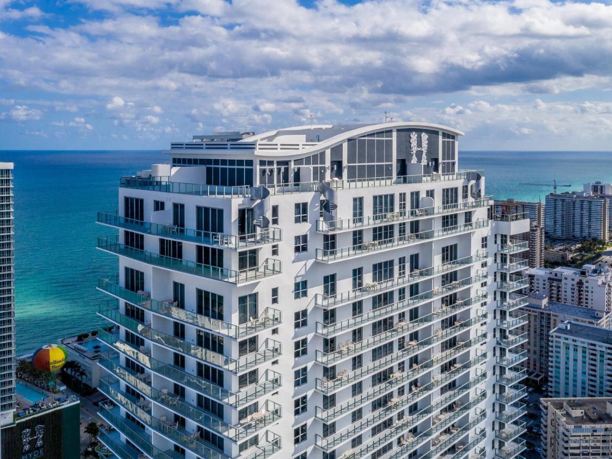 Hyde House - Luxury Waterfront 2Br 2Ba Apartment Suite With Direct Ocean View, Roof Top Pool, Resort Amenities Холивуд Екстериор снимка