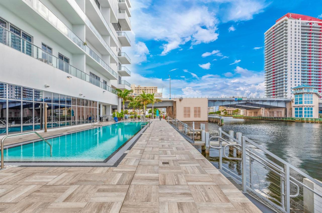 Hyde House - Luxury Waterfront 2Br 2Ba Apartment Suite With Direct Ocean View, Roof Top Pool, Resort Amenities Холивуд Екстериор снимка