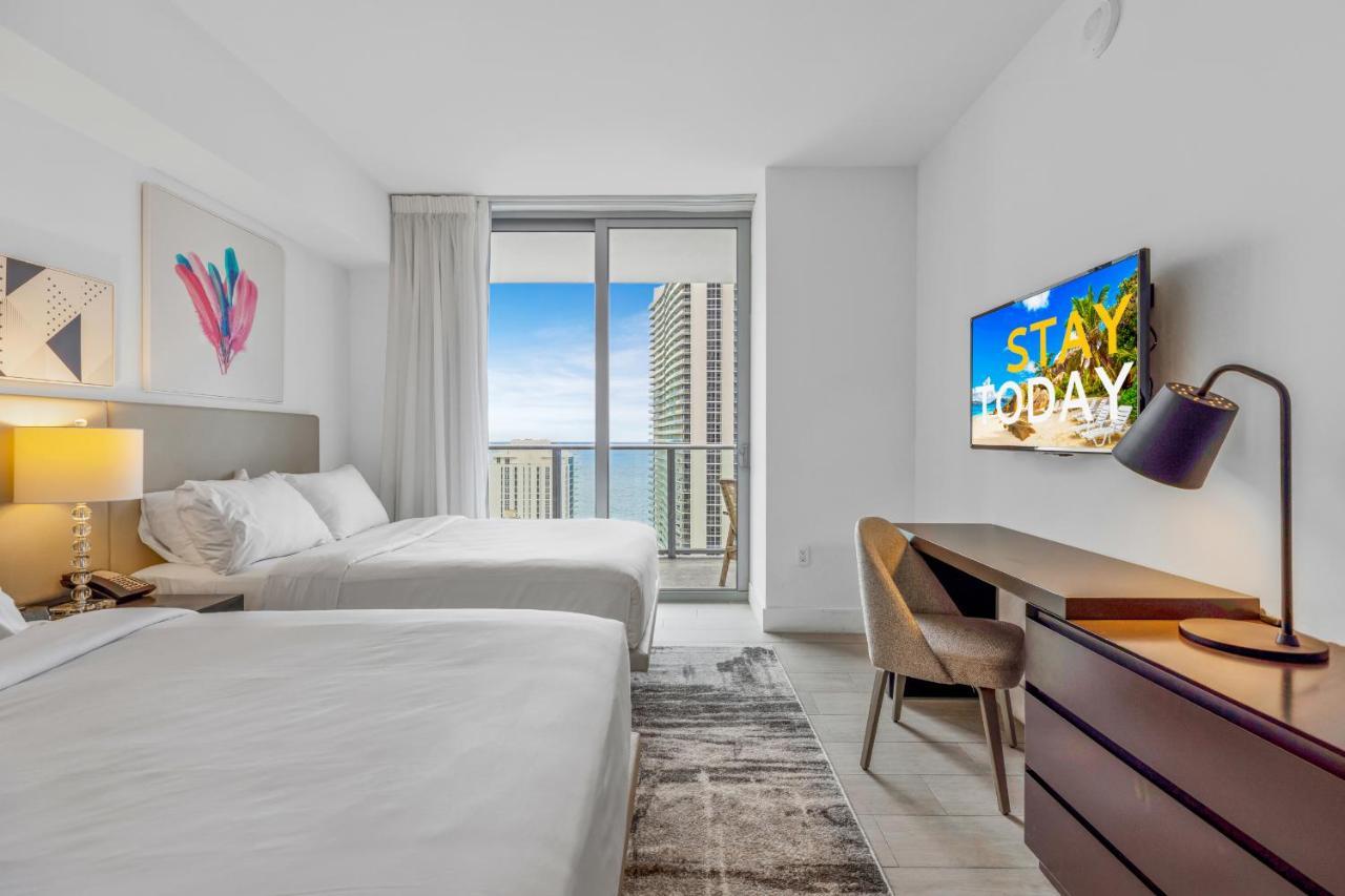 Hyde House - Luxury Waterfront 2Br 2Ba Apartment Suite With Direct Ocean View, Roof Top Pool, Resort Amenities Холивуд Екстериор снимка