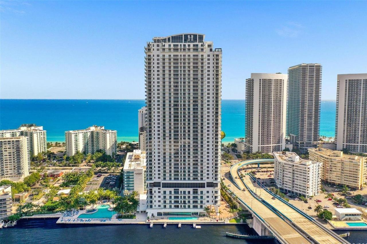 Hyde House - Luxury Waterfront 2Br 2Ba Apartment Suite With Direct Ocean View, Roof Top Pool, Resort Amenities Холивуд Екстериор снимка